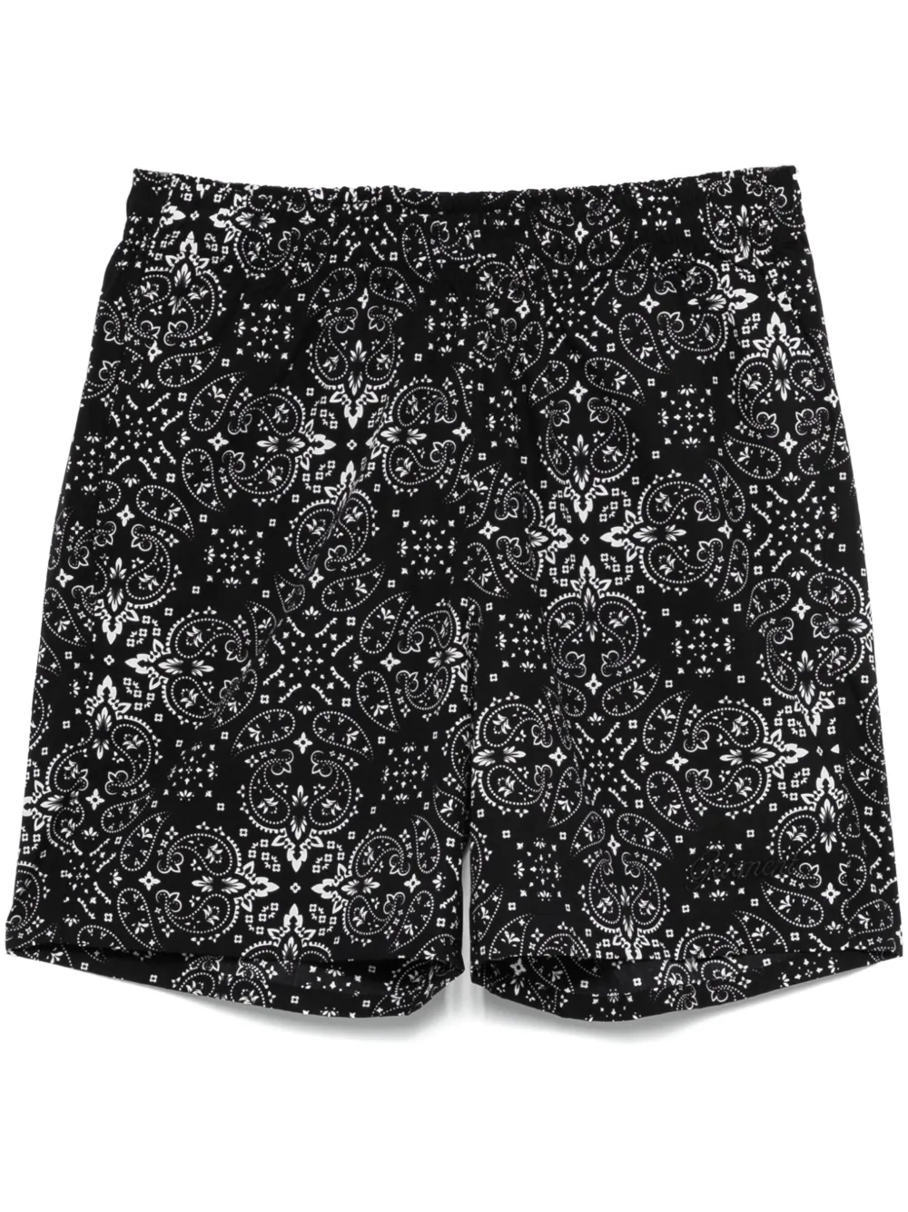 paisley-print bermuda shorts