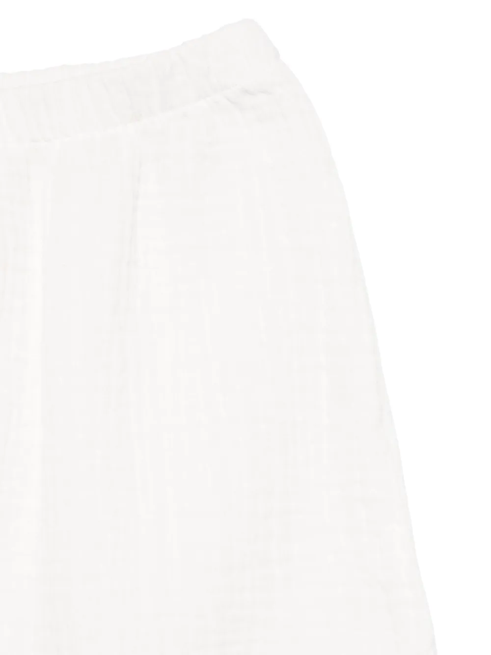 TEDDY & MINOU Shirt en shorts met textuur Wit