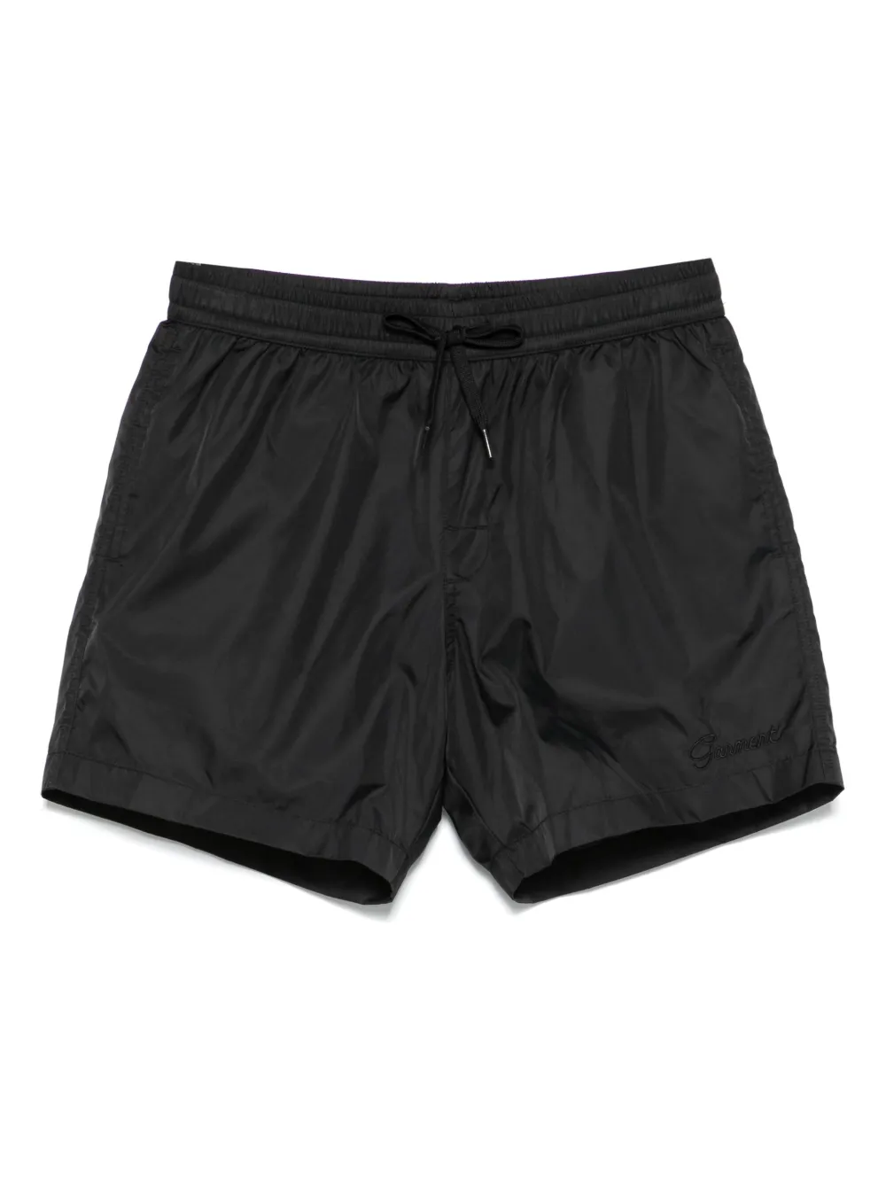 logo-embroidered swim shorts