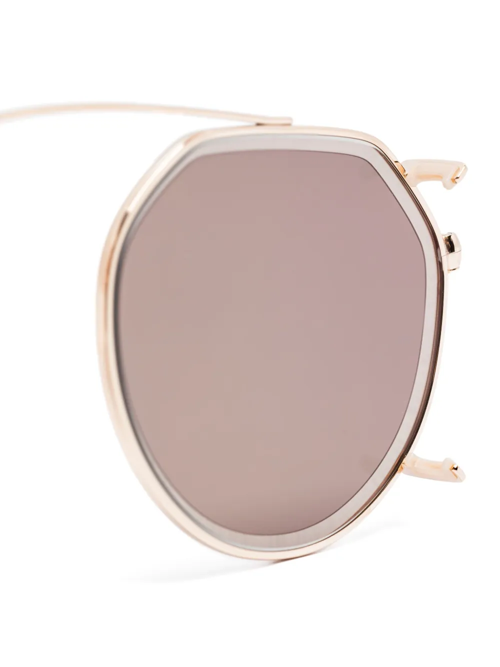 Kame Mannen 9916 clip-on glazen - Goud