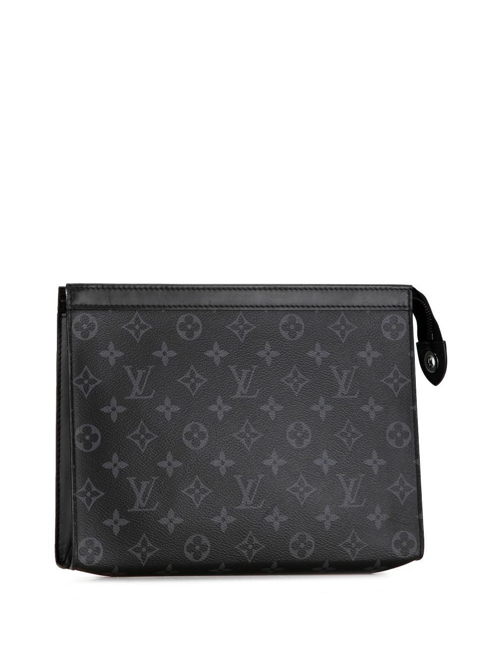 Louis Vuitton Pre-Owned 2018 Monogram Eclipse Pochette Voyage MM clutch bag - Zwart