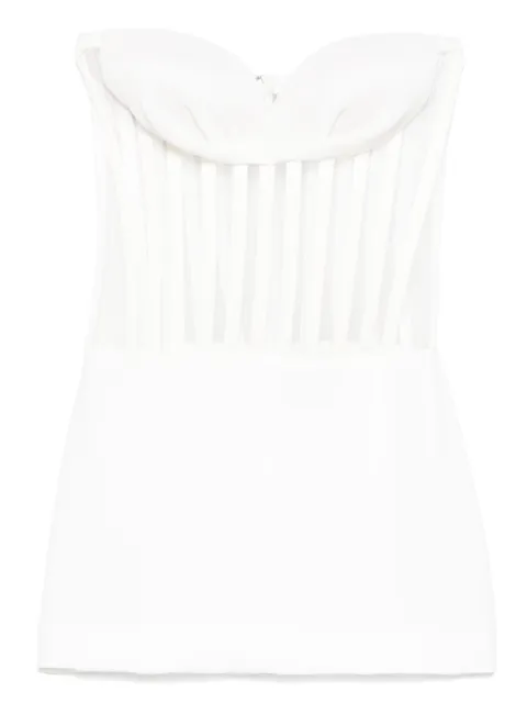 Mônot sweetheart bustier dress