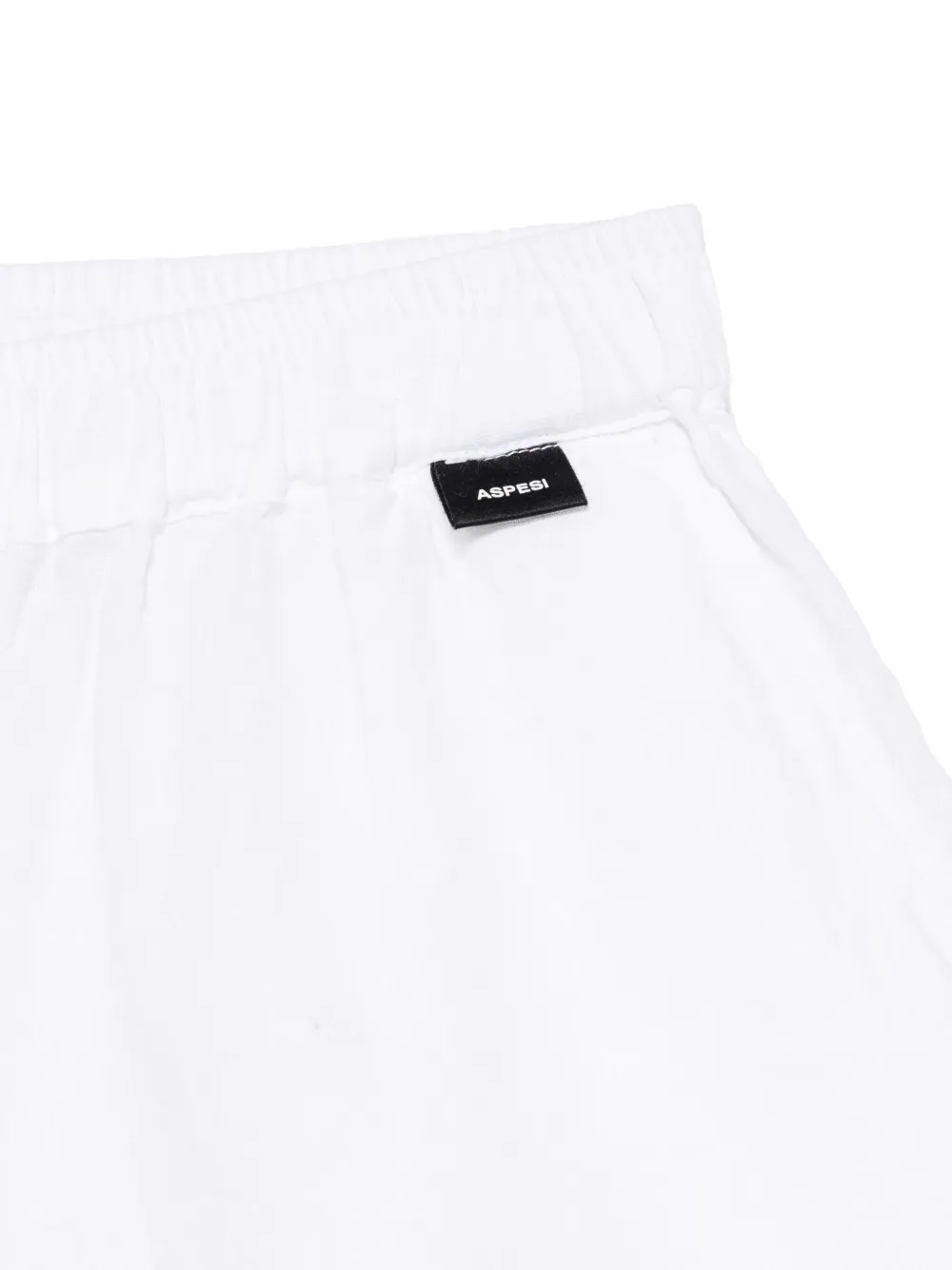 Aspesi Kids Linnen shorts Wit
