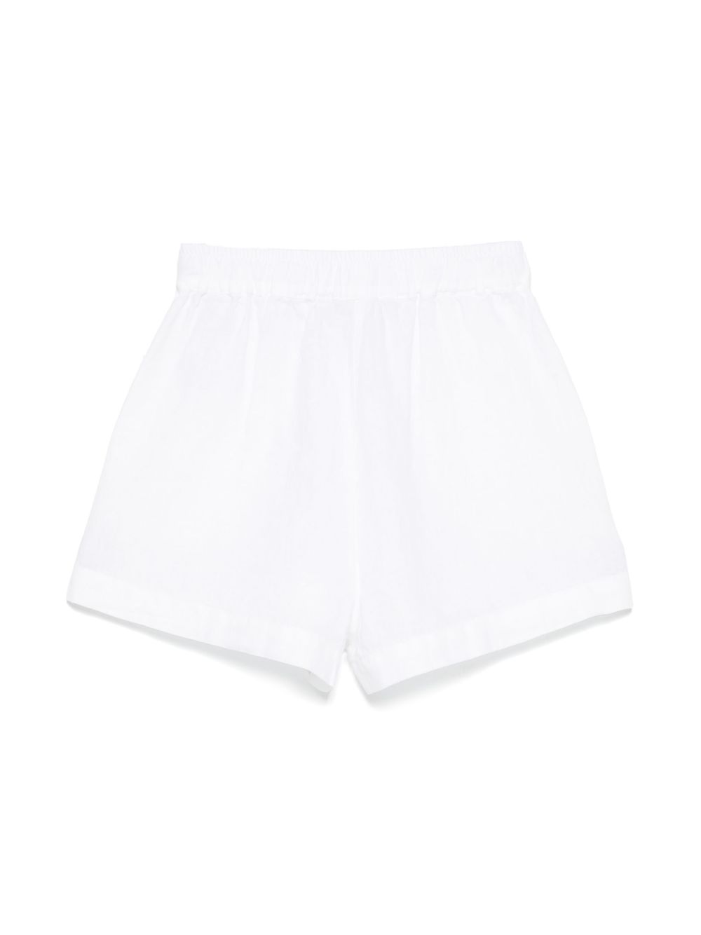 Aspesi Kids Linnen shorts - Wit