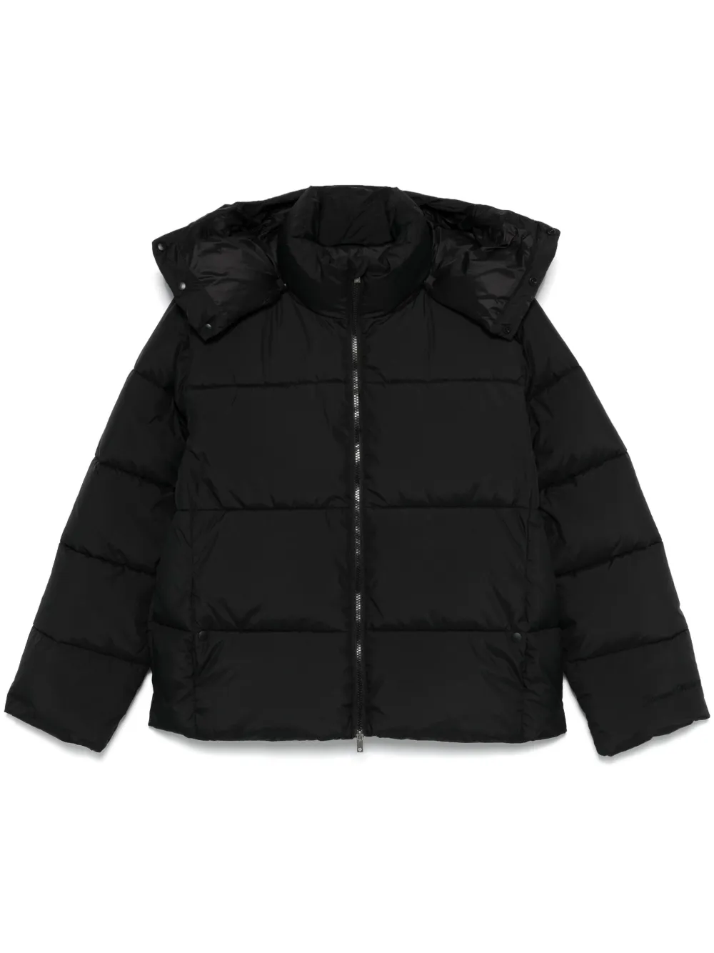 puffer hooded jacket