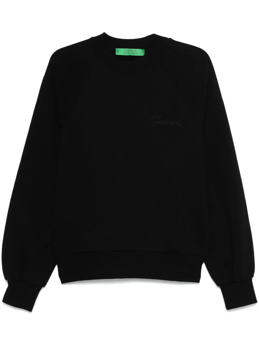 logo-embroidered sweatshirt