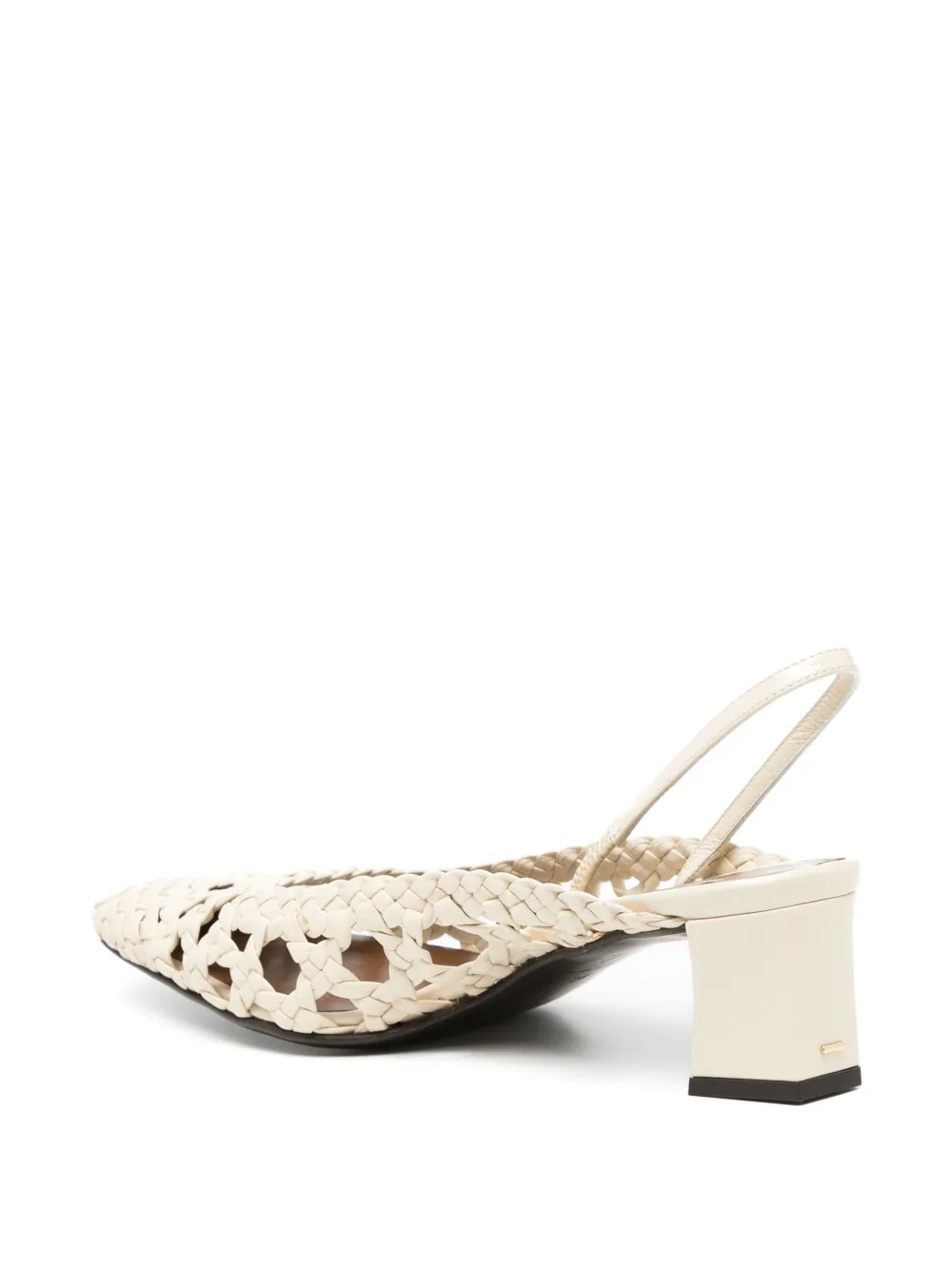 Giuseppe Zanotti Brendha Cage slingback pumps Neutrals