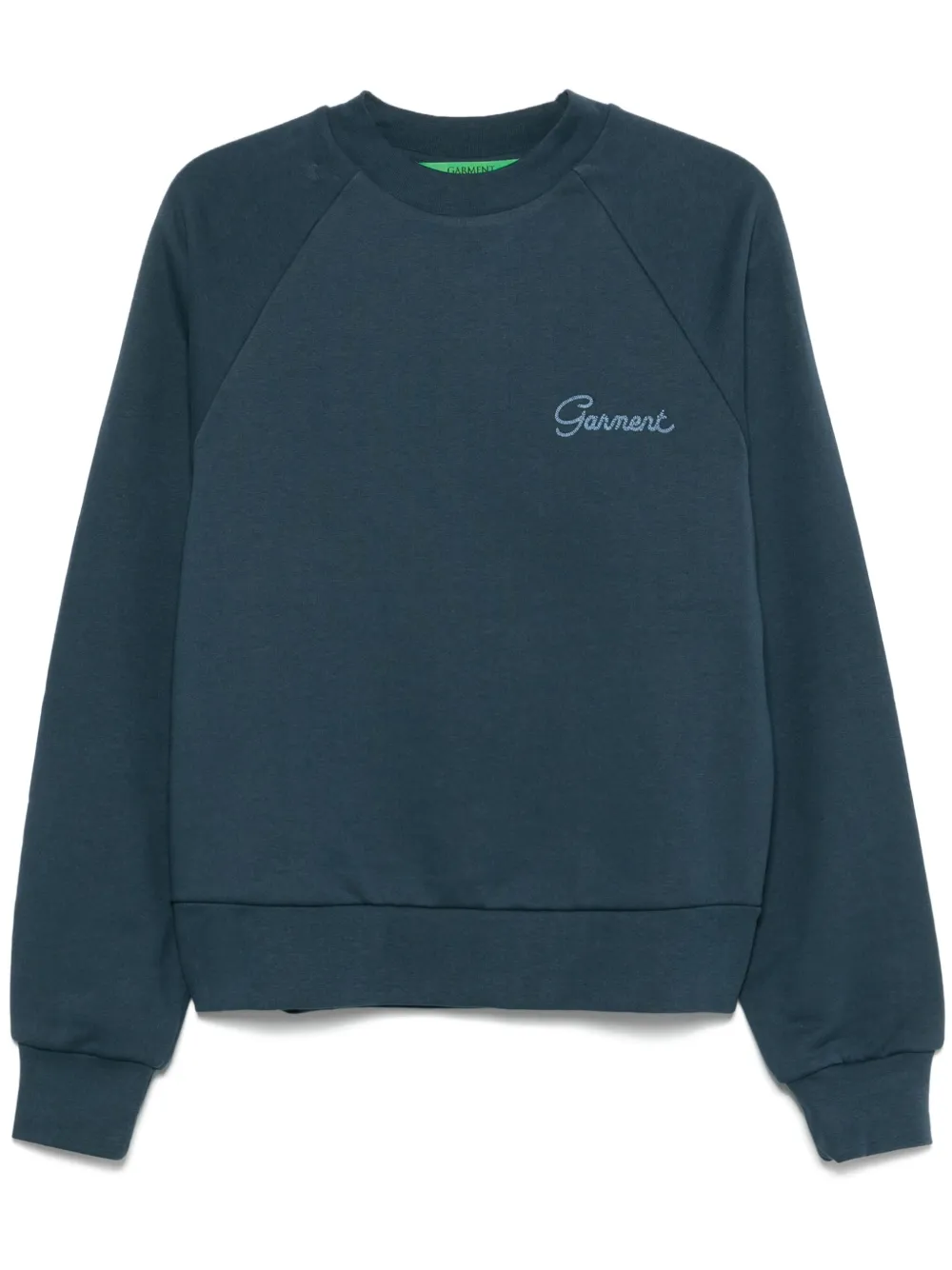 Garment workshop double-layer crew-neck sweatshirt - Bleu