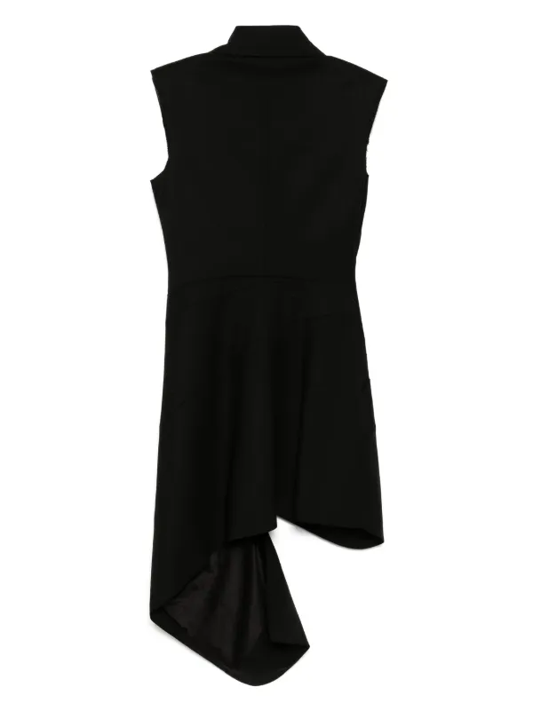 monse asymmetrical dress Drape Dress  MONSE