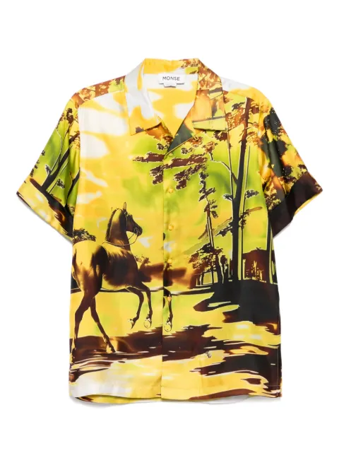 Monse camisa de sarga Boxy