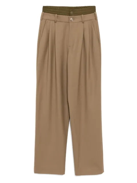 Monse pantalones con detalle de paneles