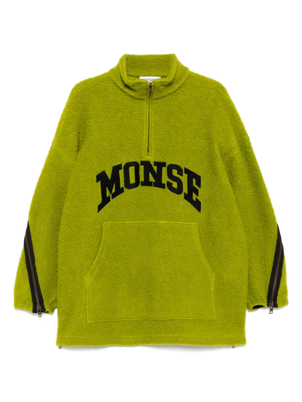 Monse sudadera con medio cierre | verde | Image 1