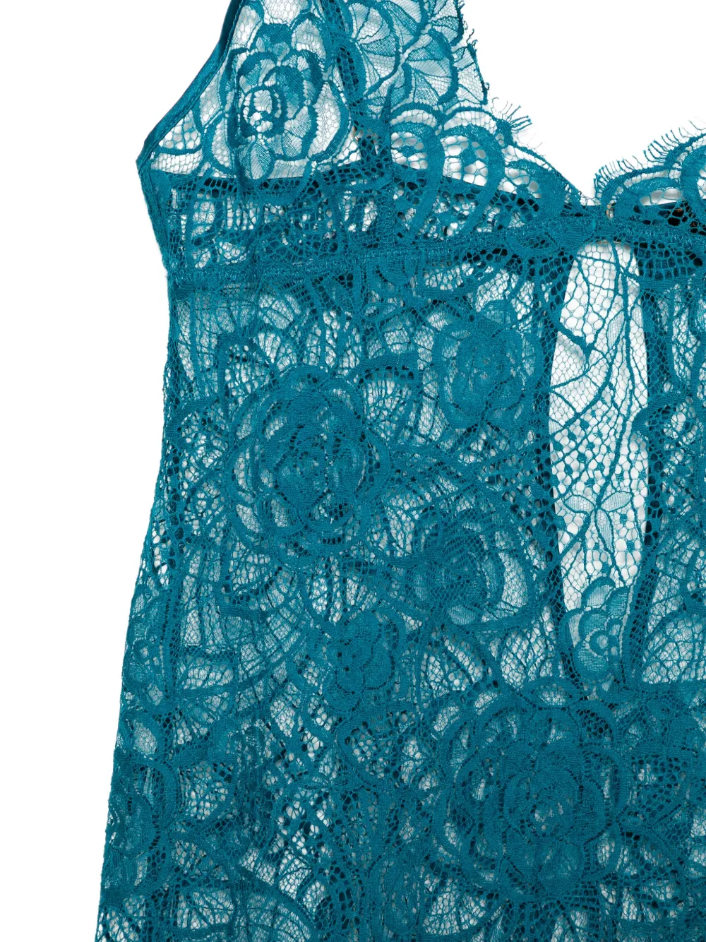 Shop Kiki De Montparnasse Coquette Nightdress In Blue