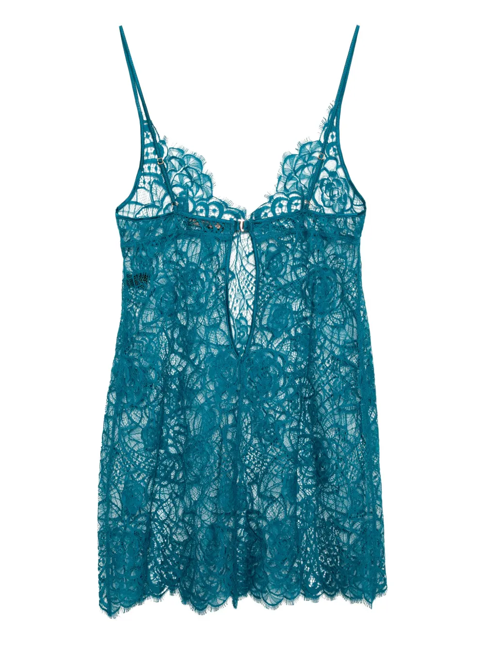 Shop Kiki De Montparnasse Coquette Nightdress In Blue