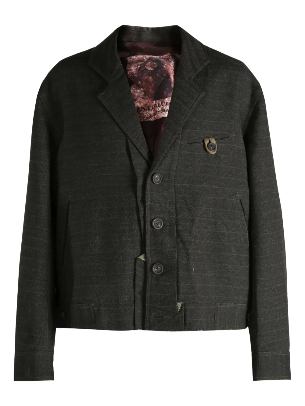 Ziggy Chen bomber jacket Groen
