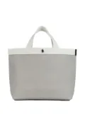 Hervé Chapelier canvas tote bag - Grey