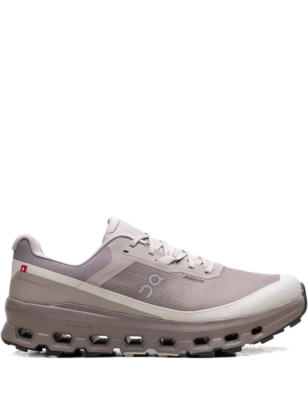 On Running Cloudvista 2 "Fog Cinder" waterproof sneakers Purple