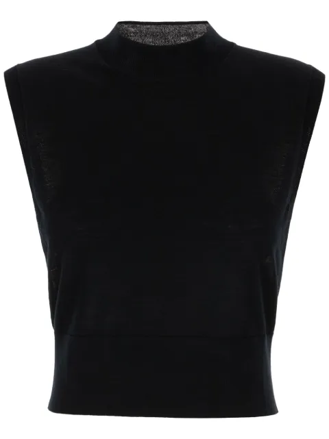 Sportmax sleeveless knitted top