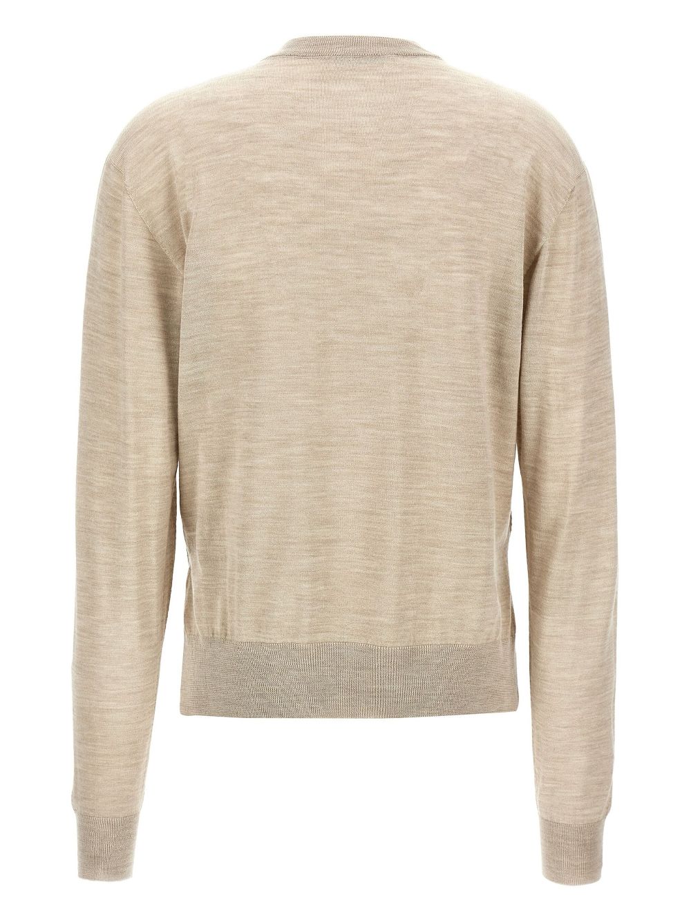 Jil Sander asymmetrical sweater - Neutrals