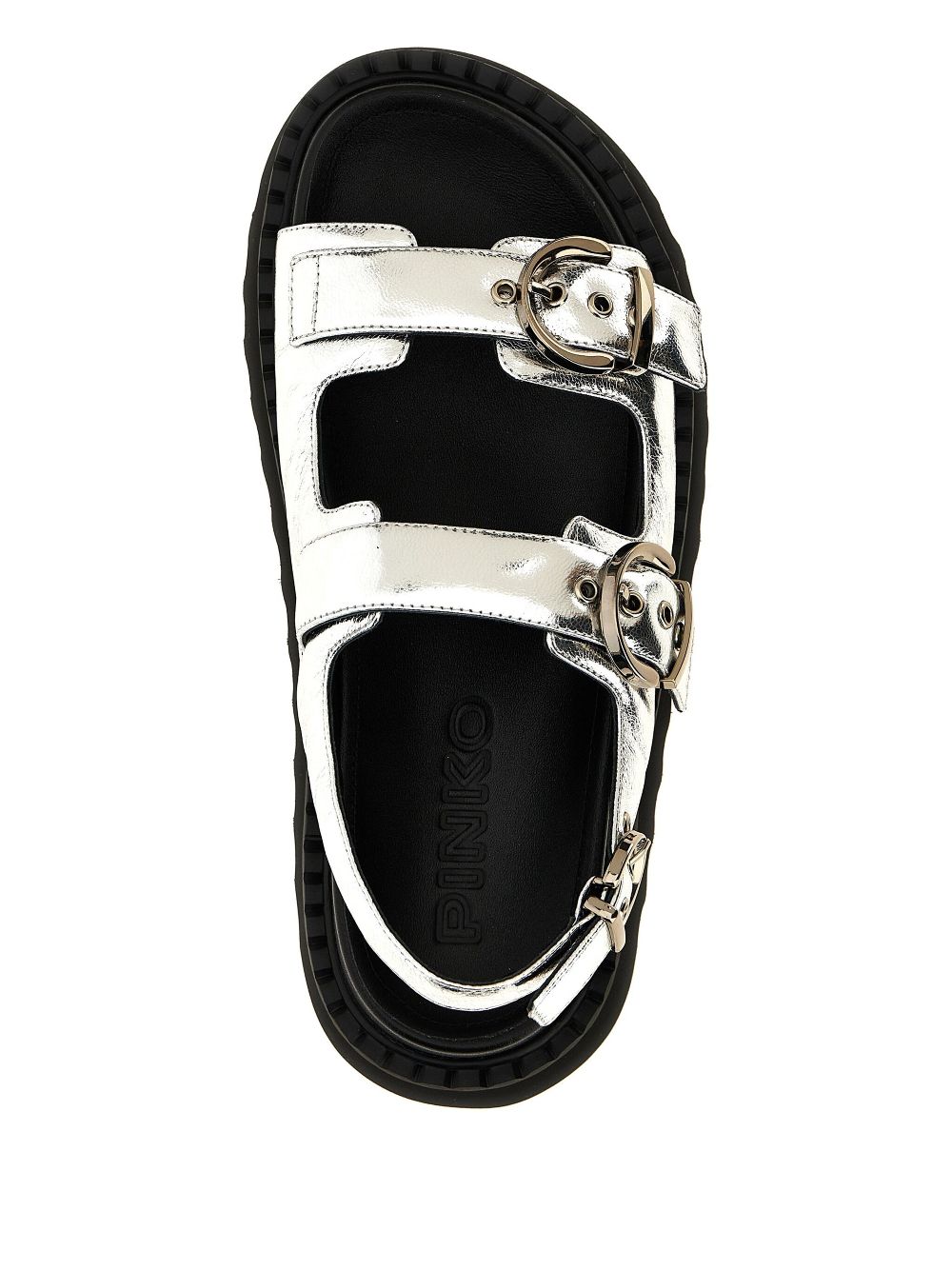 PINKO Kate 03 sandalen Zilver