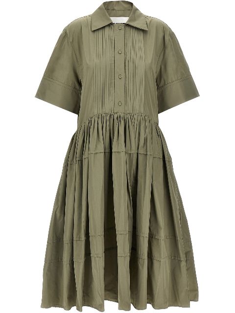 Jil Sander pleated shirt dress