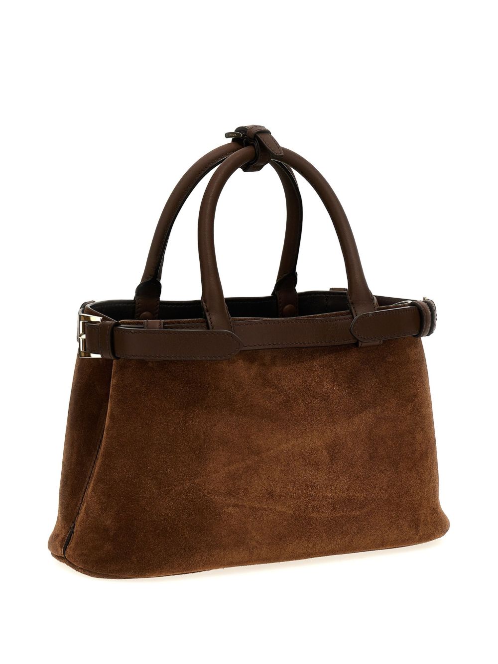 Prada Shopper met gesp - Bruin