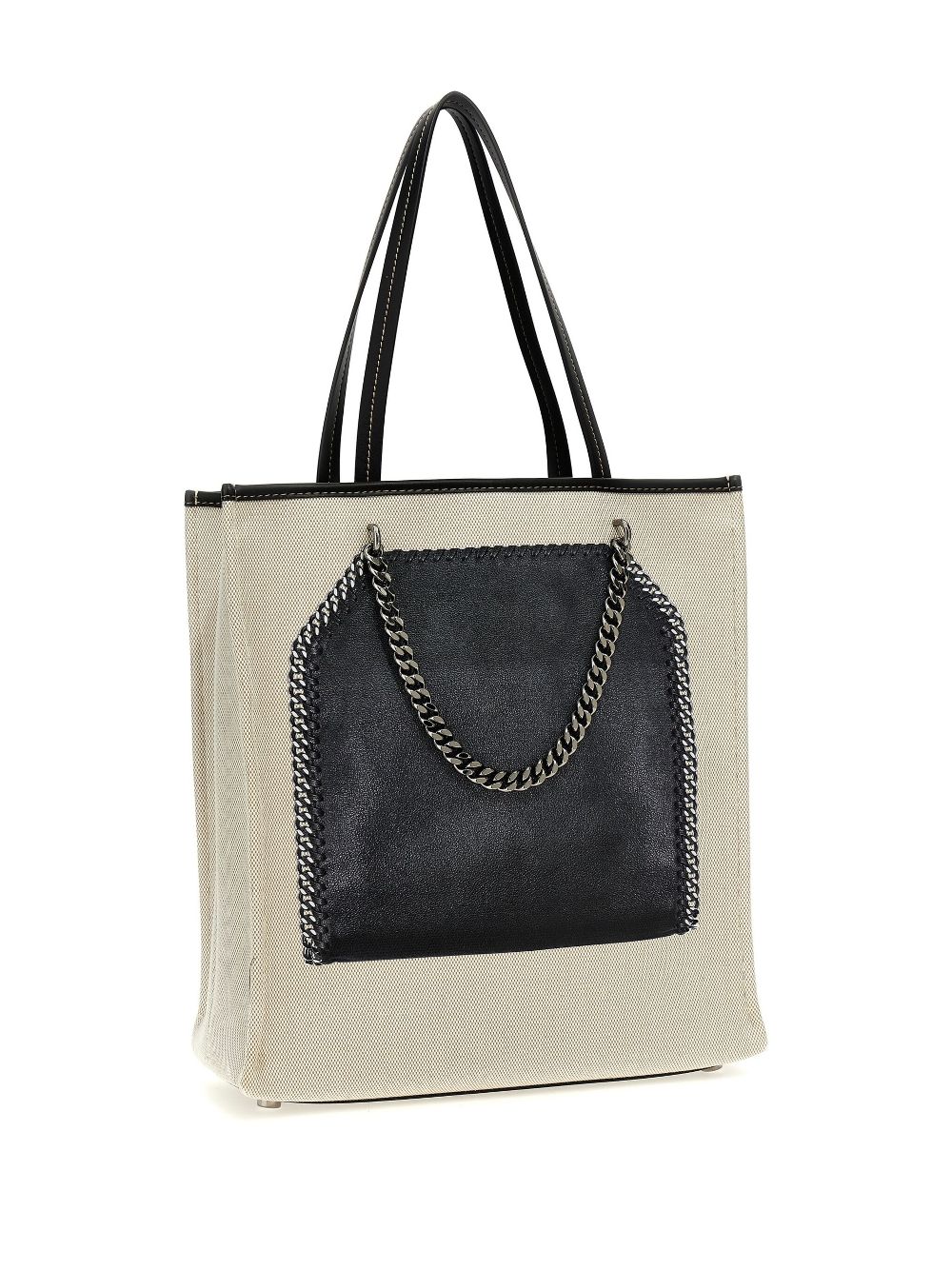 Stella McCartney Trompe L'Oeil Print On tote bag - Beige