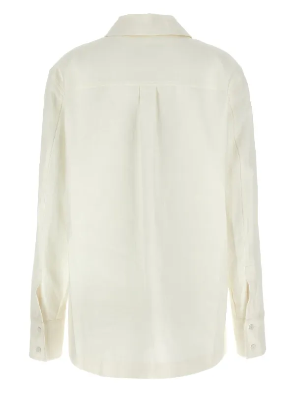 Jil Sander リネンシャツ | ニュートラル | FARFETCH JP