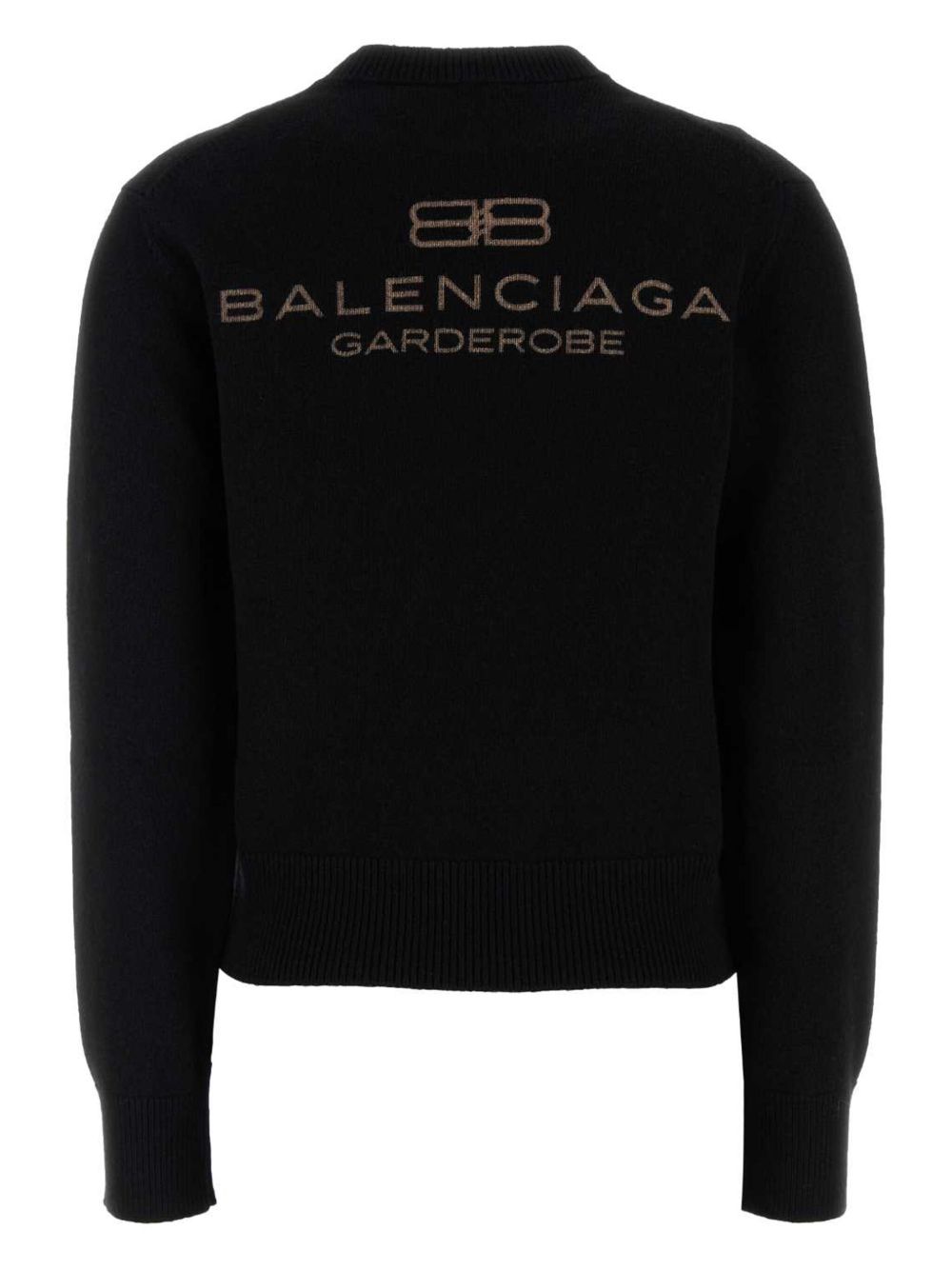 Balenciaga Wollen trui - Zwart