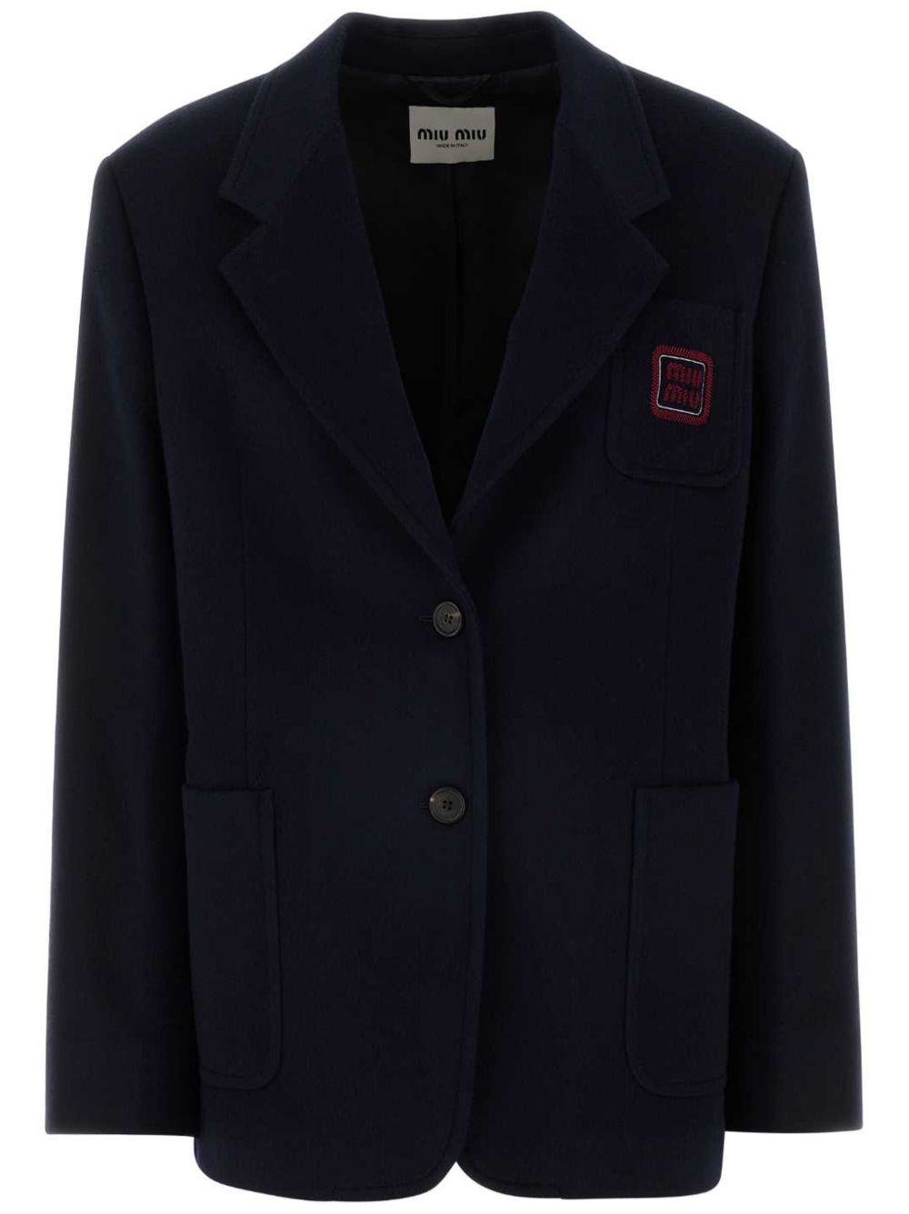 Image 1 of Miu Miu wool-blend blazer