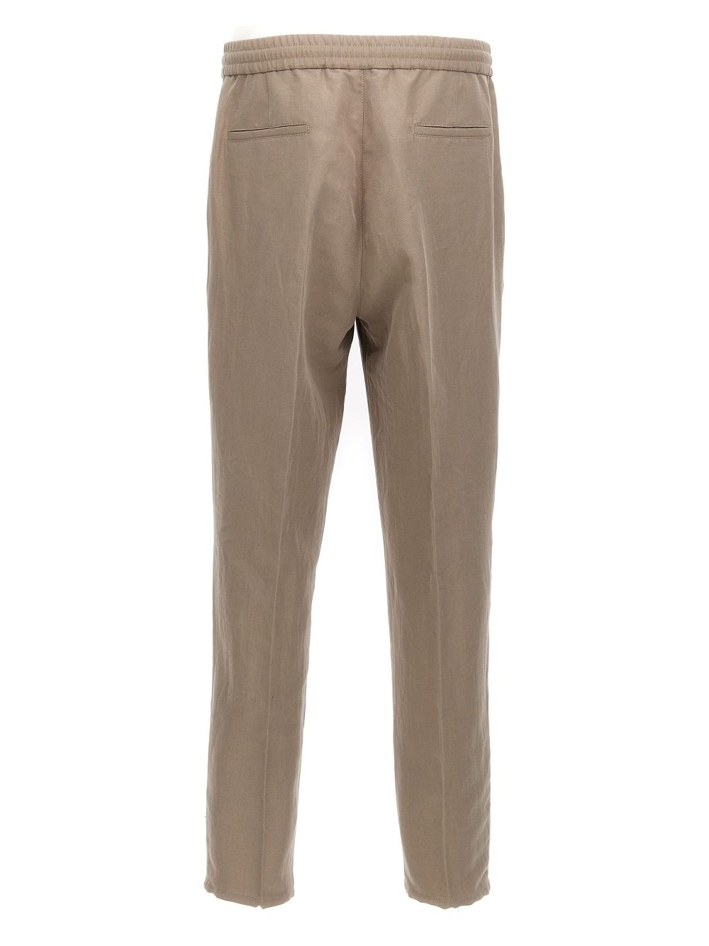 Brunello Cucinelli linen trousers - Bruin