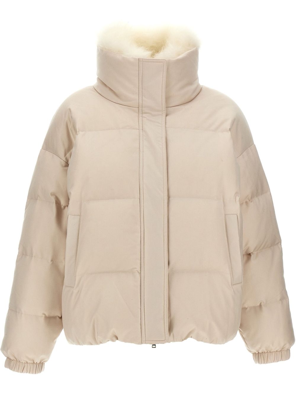 Yves Salomon Doudoune jacket - Neutrals