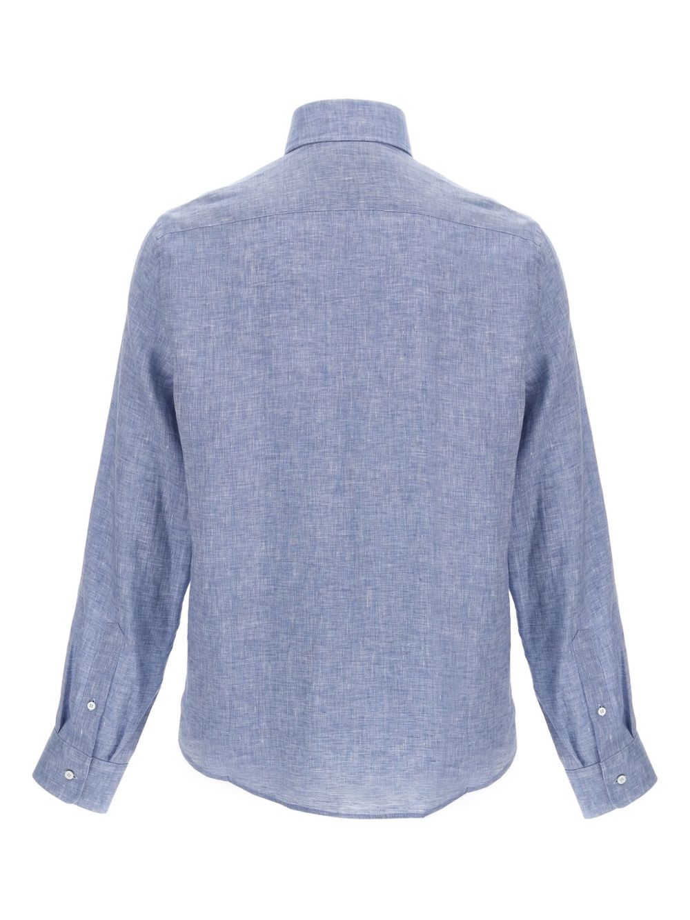 Brunello Cucinelli Linnen overhemd - Blauw