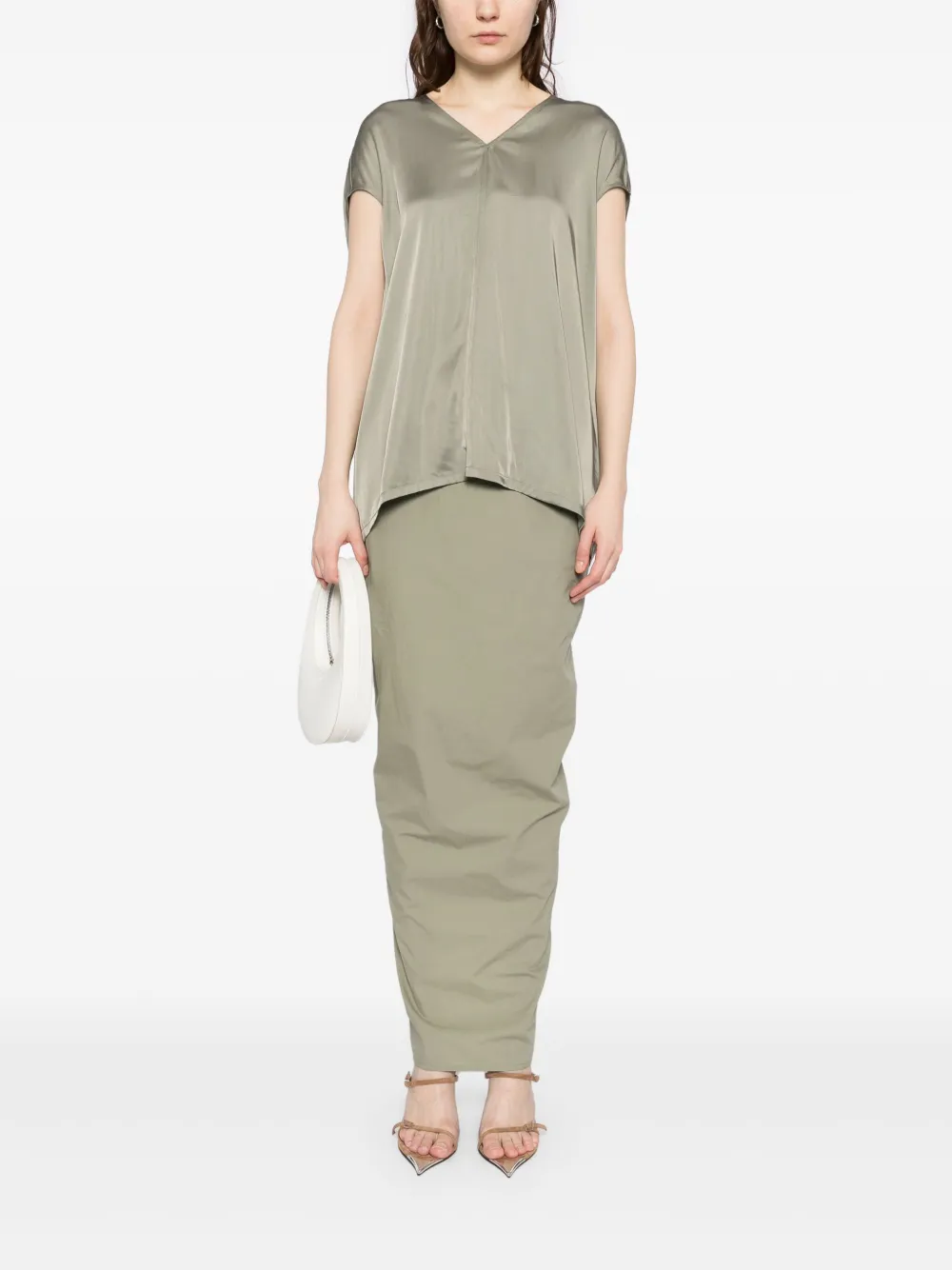 Rick Owens Hollywood blouse - Groen