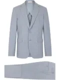 FURSAC houndstooth single-breasted suit - Blue