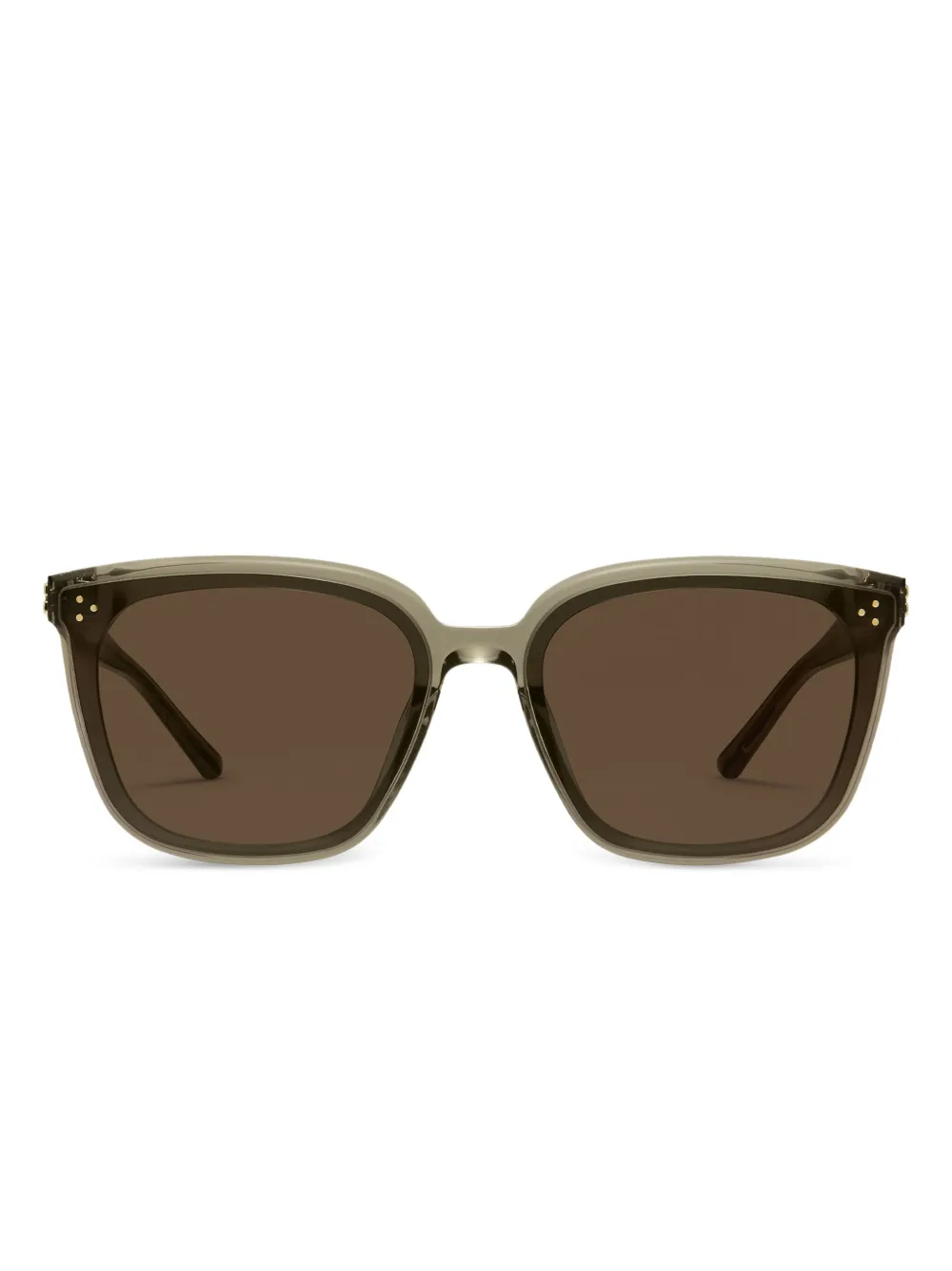 Gentle Monster square-frame sunglasses | Green | Image 1