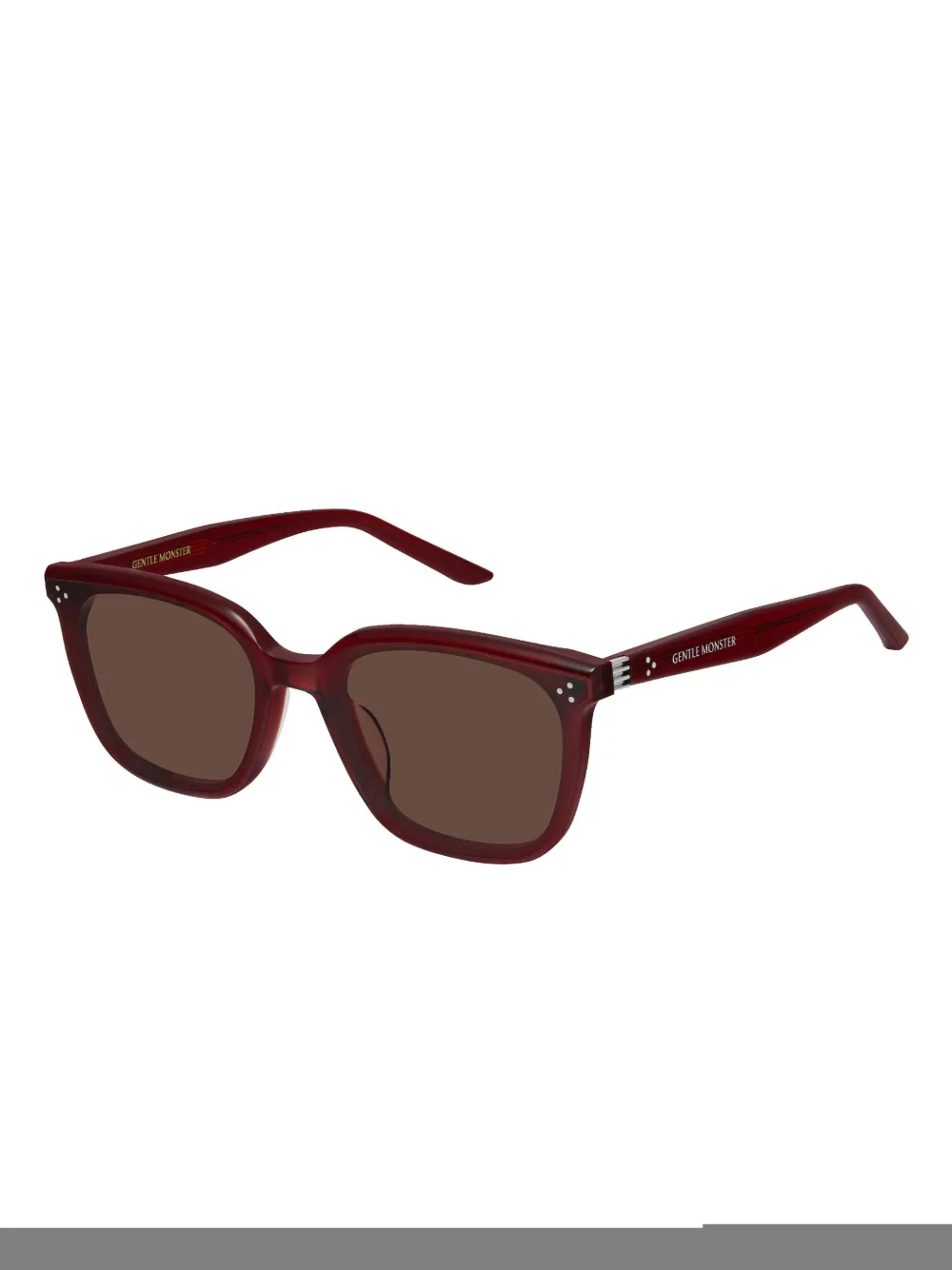 Gentle Monster By Row Rc3 Square-frame Sunglasses In Red