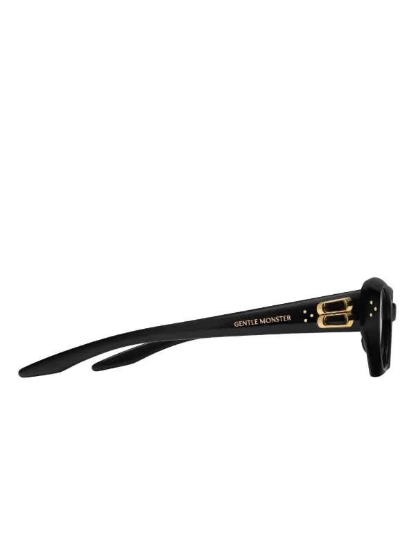 Gentle Monster geometric-frame Sunglasses | Black | FARFETCH