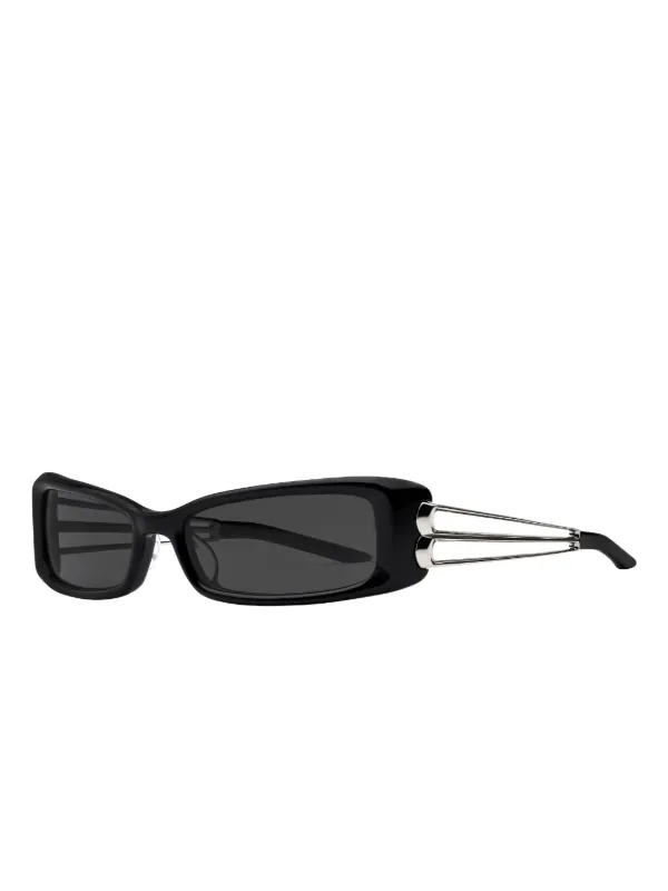 Gentle Monster Wire Lip 01 Sunglasses | Black | FARFETCH UK
