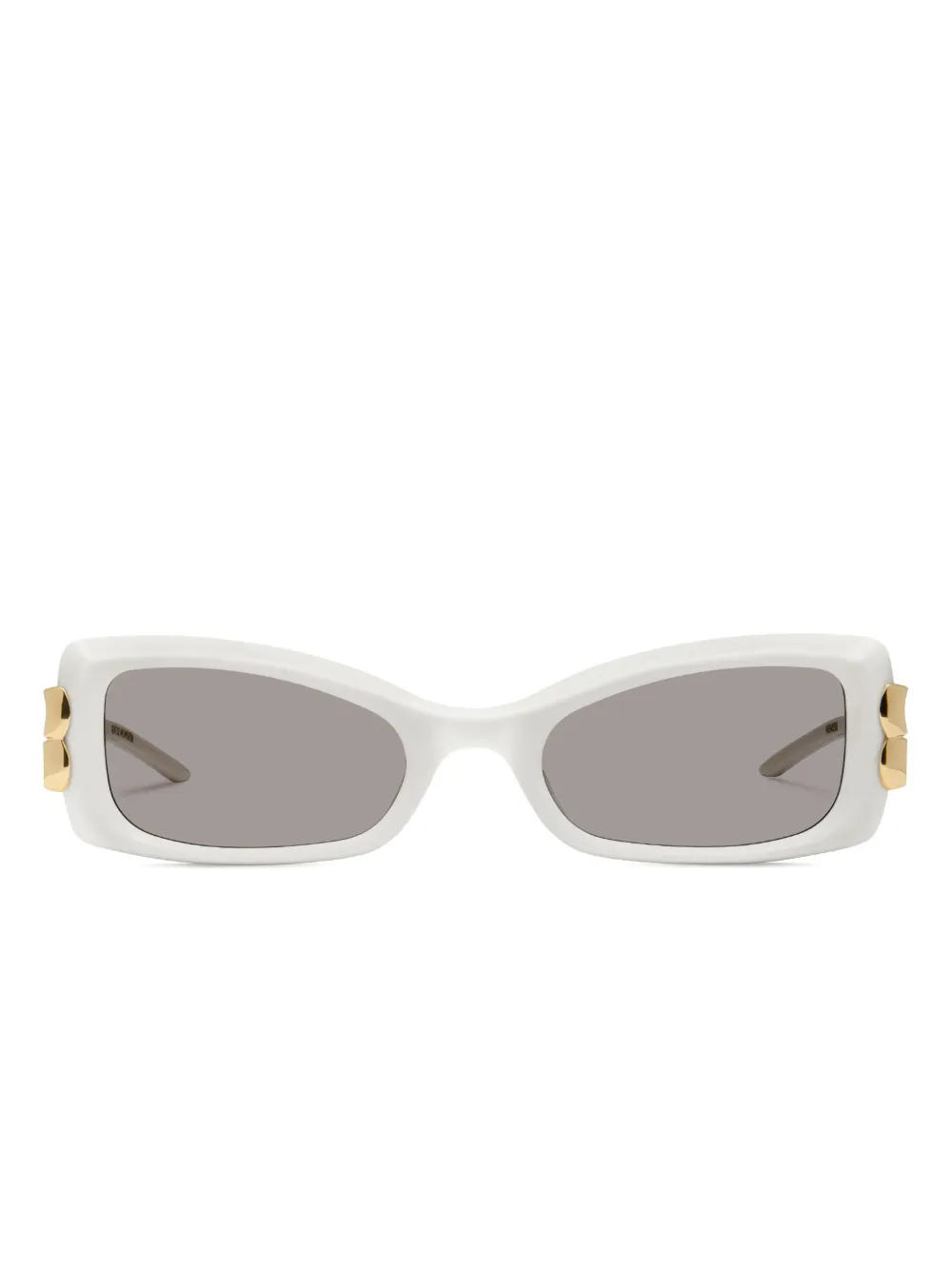 Gentle Monster Geometric-frame Sunglasses In White