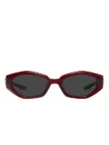 Gentle Monster geometric-frame sunglasses - Red