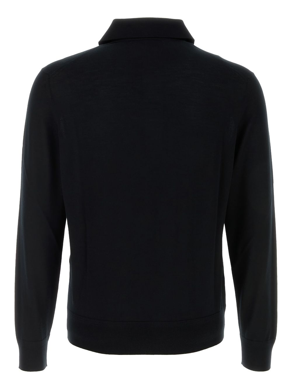 TOM FORD wool polo shirt - Black