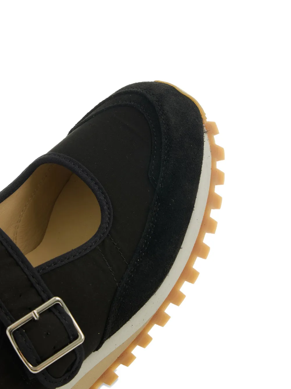 Comme Des Garçons Comme Des Garçons leather sneakers Black
