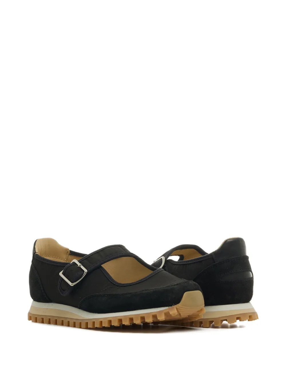 Comme Des Garçons Comme Des Garçons leather sneakers - Zwart