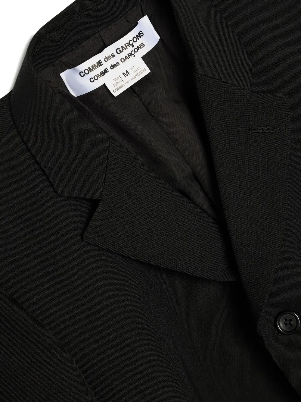 COMME DES GARÇONS WOOL BLAZER 