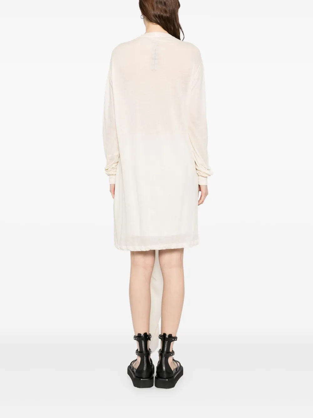 Rick Owens Drain Tee In Neutrals