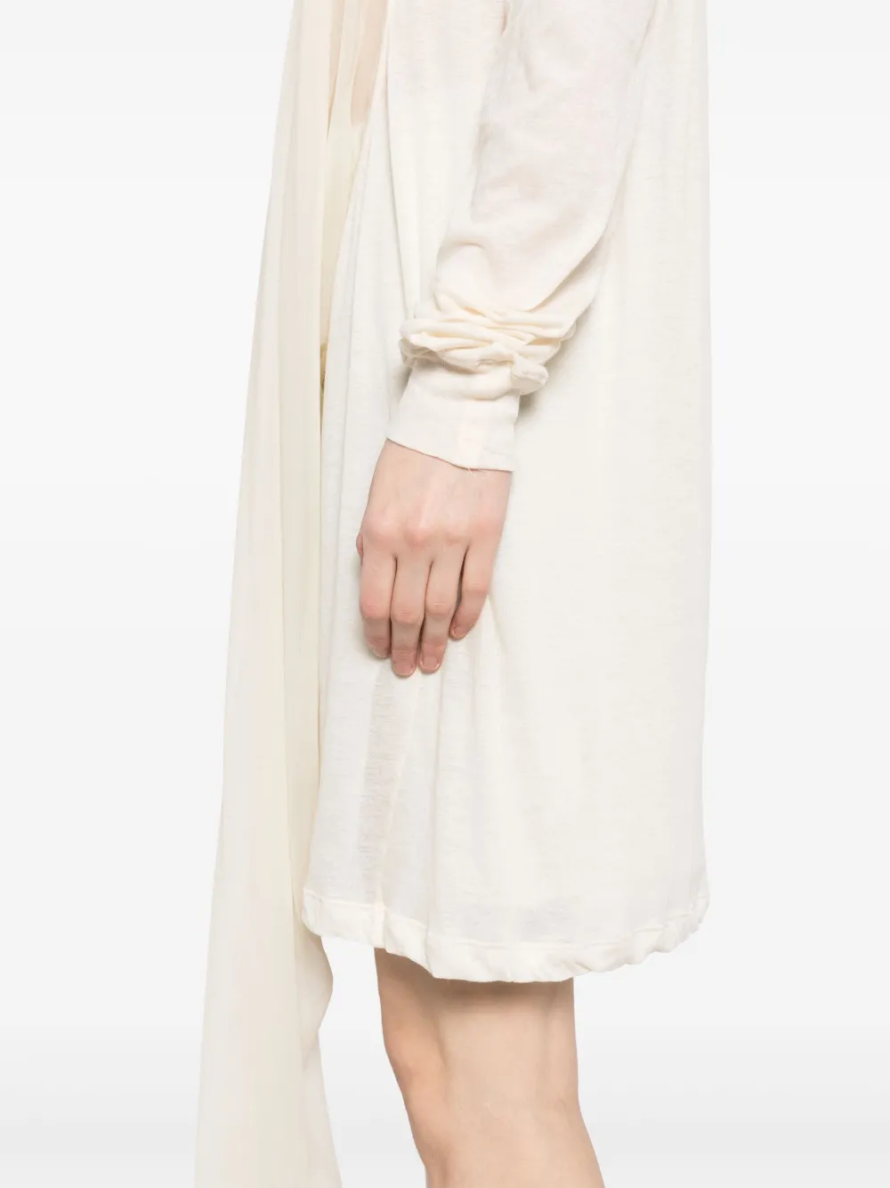 Rick Owens Drain Tee In Neutrals