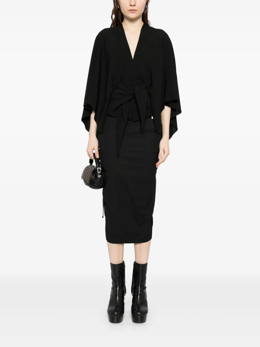 Rick Owens Half Moon jack - Zwart