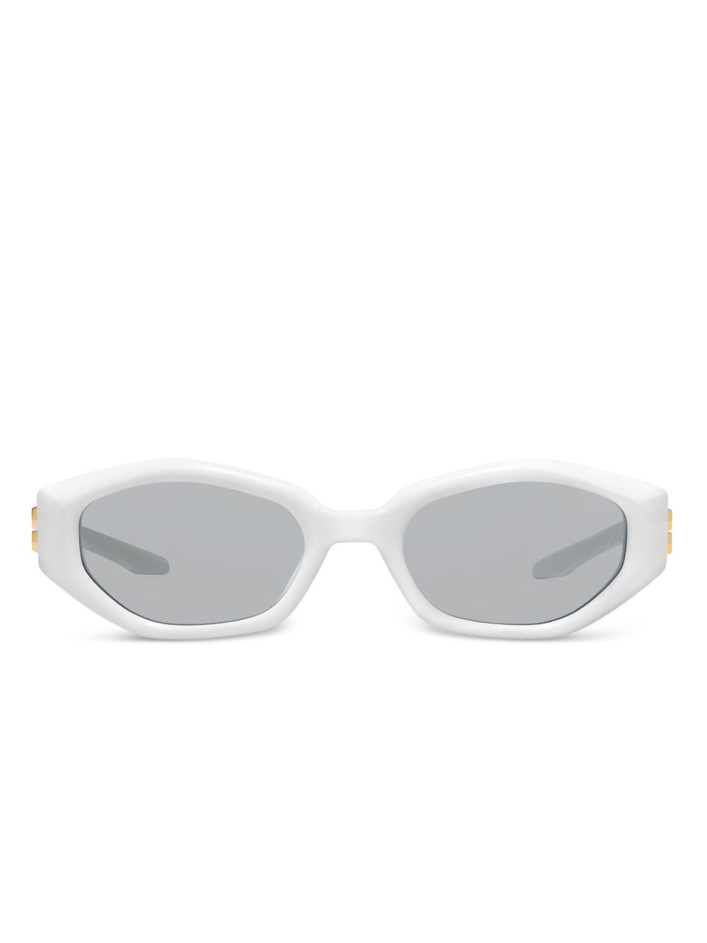 Gentle Monster lunettes de soleil Miro à monture ovale - Blanc