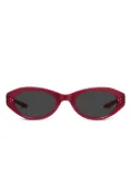 Gentle Monster geometric-frame sunglasses - Red